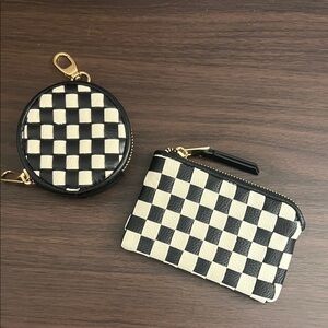 Checkered accessories bundle